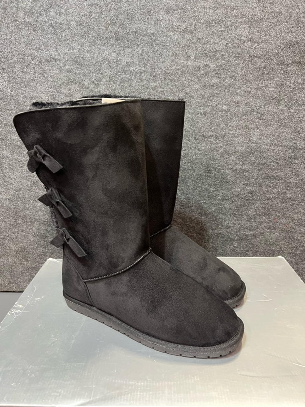 Cloudwalkers Erika Bow Fur Boots Women’s Size 10